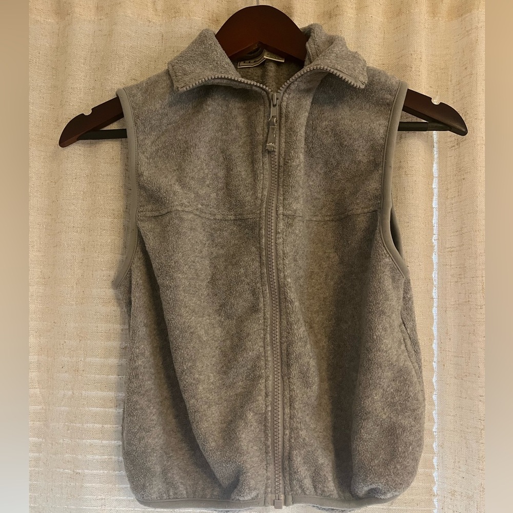 Vintage L.L. Bean Fleece Zip-Up Vest